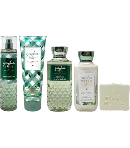 Amazon.com : Bath & Body Works Gingham - Gift Bag Set - Fine